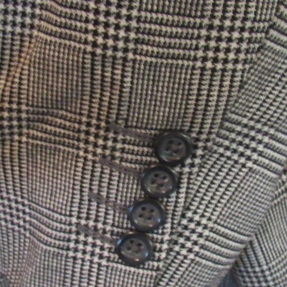 Manzoni 100% Loro Piana Italy Cashmere Mens Suit Jacket 42R, Houndstooth F223 - Picture 4 of 9
